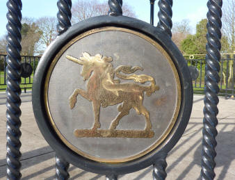 Bandstand plaque