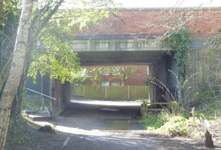 End of old trackway