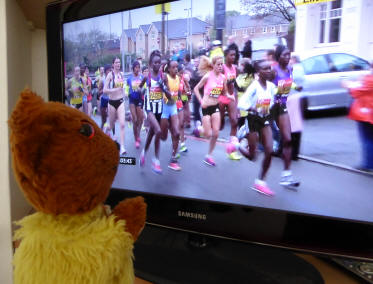 London Marathon runners