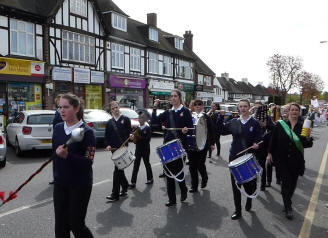 Petts Wood May Fayre parade