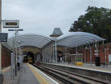 Crystal Palace Station glass roof