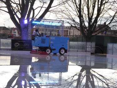 Hampton Court Palace skating rink