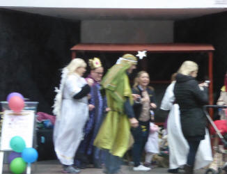 High Street Nativity people