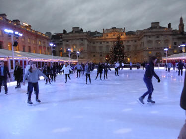 Somerset House skating