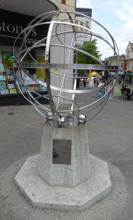 Sun dial sculpture