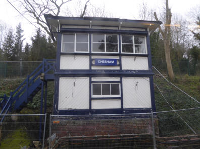 Chesham Station signal box