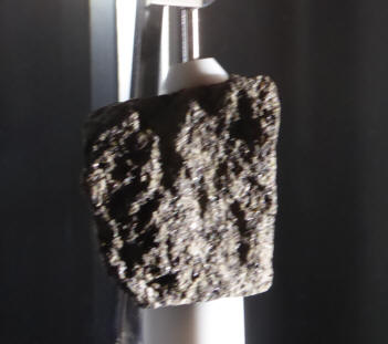 Moon rock closeup