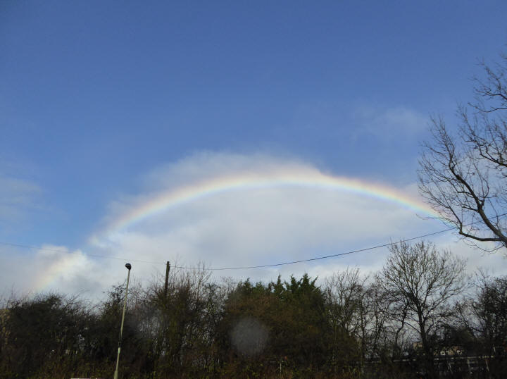 Full arc rainbow