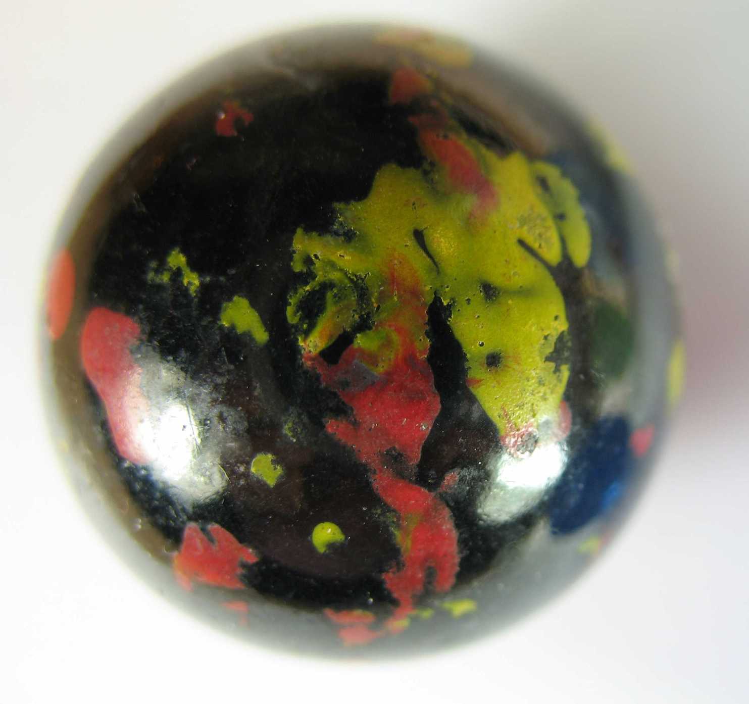 Black spotty marble